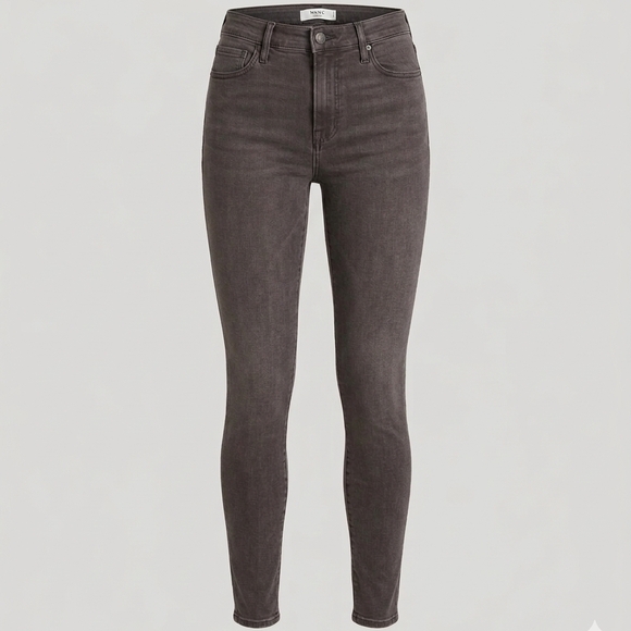 Frame Denim Denim - FRAME Le High Skinny Jeans Women's Size 28 Burton Grey Denim Wash Stretch Chic